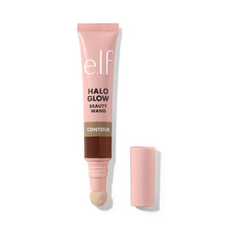 CONTOUR TAN DEEP HALO GLOW BEAUTY WAND CONTORNO LIQUDO ELF 