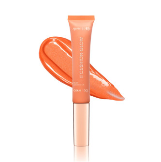 CORAL BLUSH ILUMINADOR CUSHION GLOW - BRUNA TAVARES  