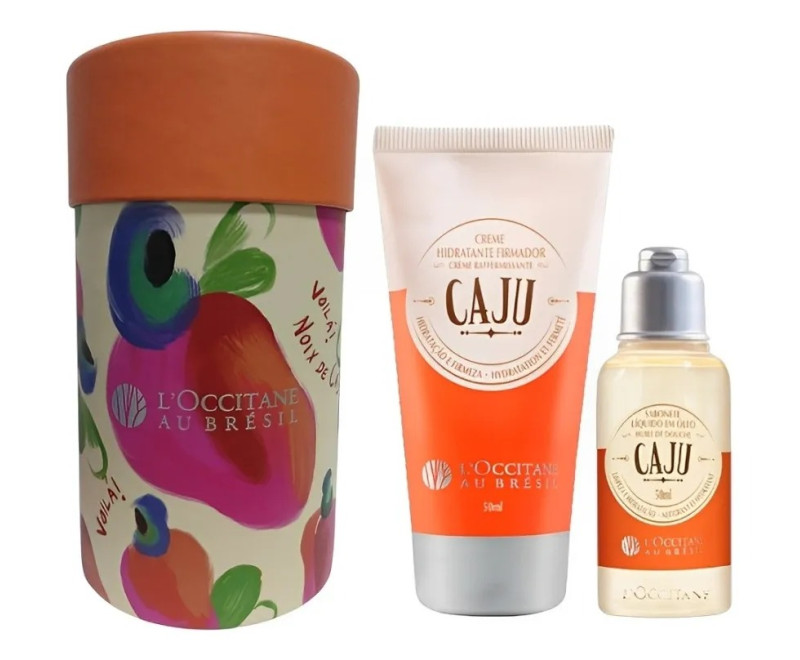 KIT CAJU VIAGEM SABONETE E HIDRATANTE 50ML LOCCITANTE KIT CAJU VIAGEM SABONETE E HIDRATANTE 50ML LOCCITANTE