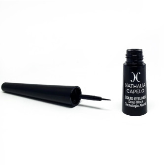 DELINEADOR LÍQUIDO DEEP BLACK À PROVA D’ÁGUA NATH CAPELO