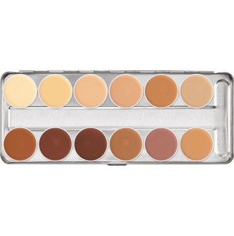 PALETA 12 CORES BRASIL - KRYOLAN