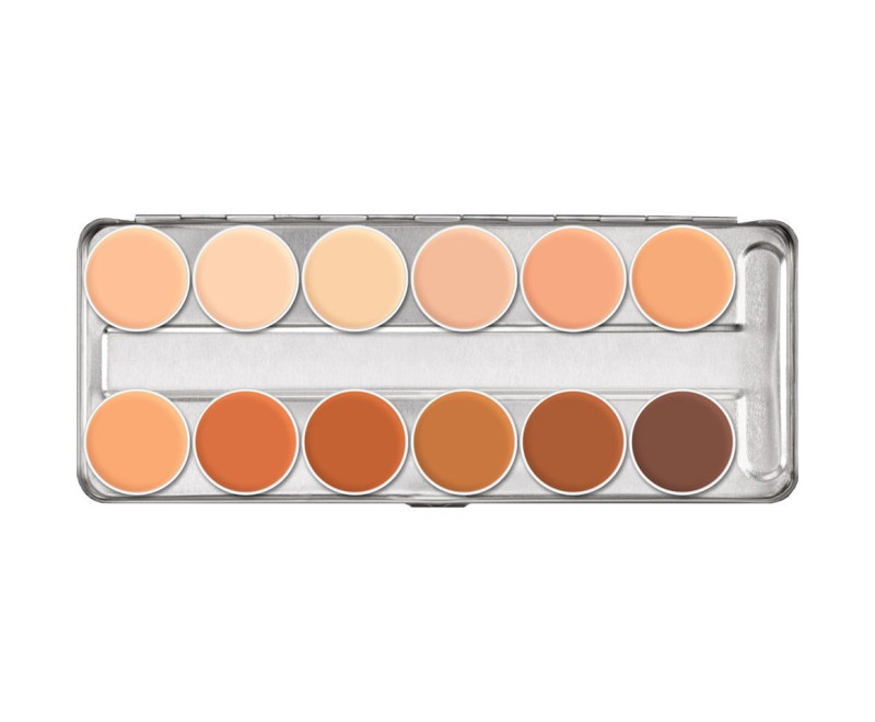 PALETA 12 CORES TT - KRYOLAN SUPRACOLOR PALETA 12 CORES TT - KRYOLAN SUPRACOLOR