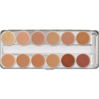 PALETA 12 CORES TV - KRYOLAN SUPRACOLOR