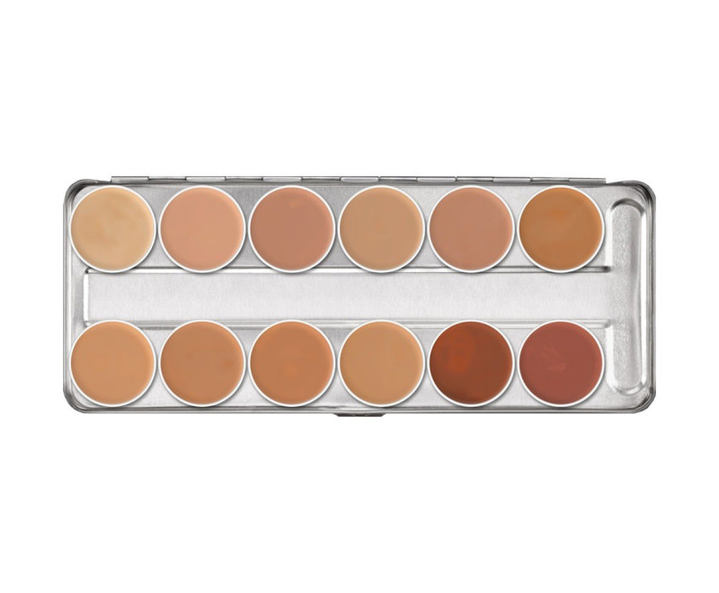 PALETA 12 CORES TV - KRYOLAN SUPRACOLOR PALETA 12 CORES TV - KRYOLAN SUPRACOLOR