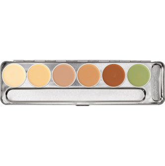 PALETA 6 CORES BP1 KRYOLAN DERMACOLOR