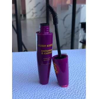MASCARA VOLUME E CURVA A PROVA DA AGUA RUBY KISS 