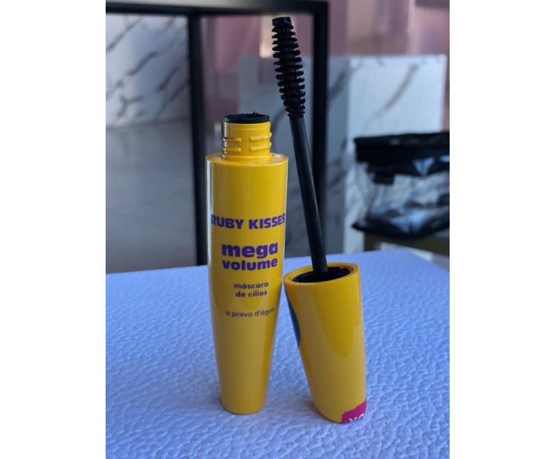 MASCARA MEGA VOLUME A PROVA DA AGUA RUBY KISS MASCARA MEGA VOLUME A PROVA DA AGUA RUBY KISS
