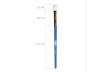L28125 PINCEL ACHATADO PARA SOMBRA - LULLY MAKEUP L28125 PINCEL ACHATADO PARA SOMBRA - LULLY MAKEUP