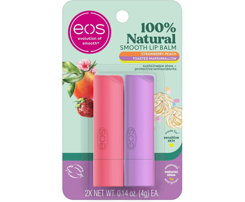 EOS LIP BALM BASTAO KIT 2 UNIDADES EOS LIP BALM BASTAO KIT 2 UNIDADES