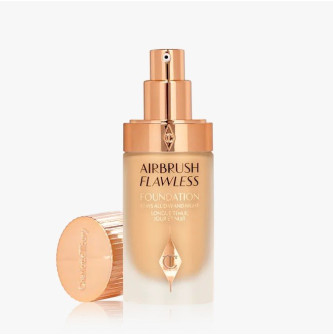 6 WARM AIRBRUSH FLAWLESS FOUNDATION BASE CHARLOTTE TILBUR