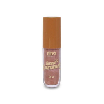LIP OIL SWEET CARAMEL MAUVE - NINA MAKEUP