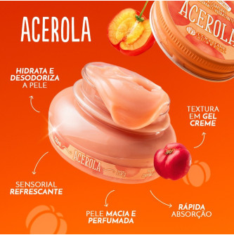 ACEROLA POLPA CORPORAL DESO HIDRATANTE 200ML - LOCCITANE