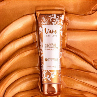 HIDRATANTE ILUMINADOR CORPORAL JEITO LEVE 150ML- LOCCITANE