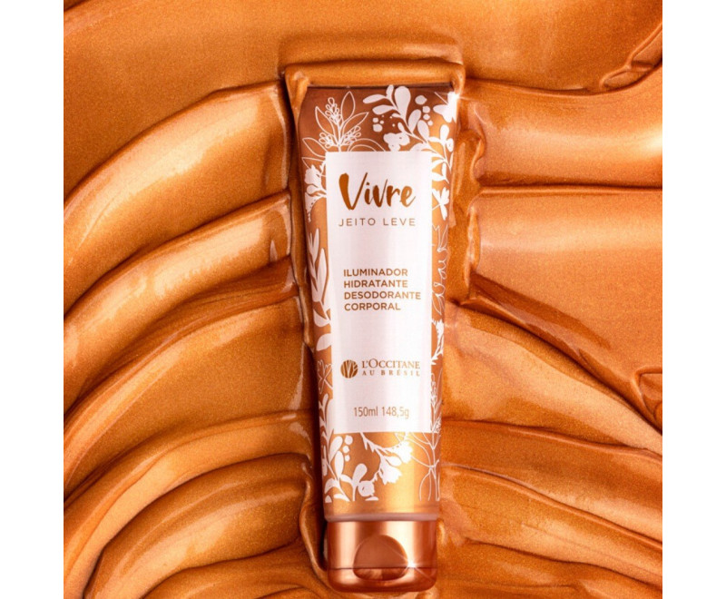HIDRATANTE ILUMINADOR CORPORAL JEITO LEVE 150ML- LOCCITANE HIDRATANTE ILUMINADOR CORPORAL JEITO LEVE 150ML- LOCCITANE