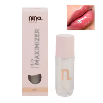 CLEAR GLOSS LIP MAXIMIZER - NINA MAKEUP