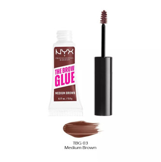 MEDIUM BROWN THE BROW GLUE NYX - SOBRANCELHA
