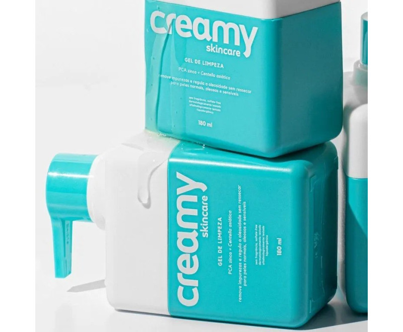 GEL DE LIMPEZA 180ML - CREAMY GEL DE LIMPEZA 180ML - CREAMY