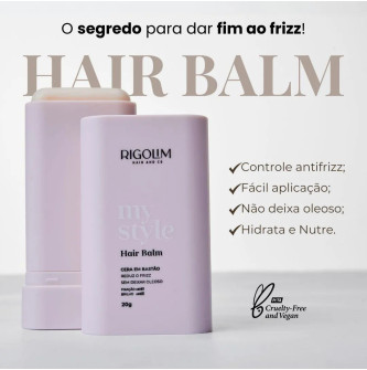 CERA EM BASTÃO - RIGOLIM AND CO HAIR BALM 20G