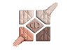 563 BROWN BROCART DIORSHOW 5 COULEURS PALETA 