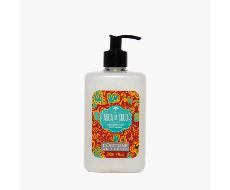 SABONETE LIQUIDO AGUA DE COCO 500ML - LOCCITANE SABONETE LIQUIDO AGUA DE COCO 500ML - LOCCITANE