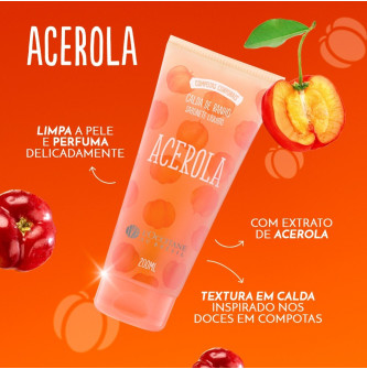 SABONETE LIQUIDO CALDA DE BANHO ACEROLA 200ML - LOCCITANE
