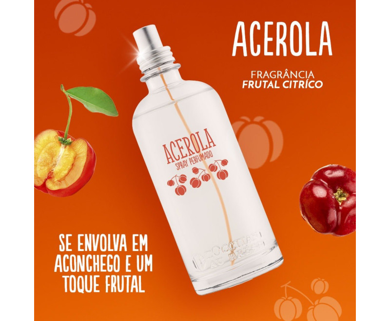 SPRAY PERFUMADO ACEROLA 150ML - LOCCITANE SPRAY PERFUMADO ACEROLA 150ML - LOCCITANE