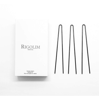 Grampo aberto número 07 caixa com 40un Rigolim Hair & Co