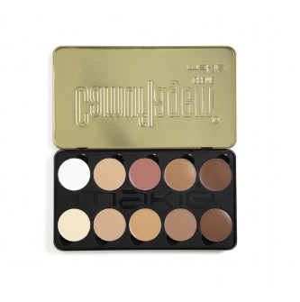 ESTOJO CAMUFLAGEM - PELE MÉDIA A ESCURA MAKIE