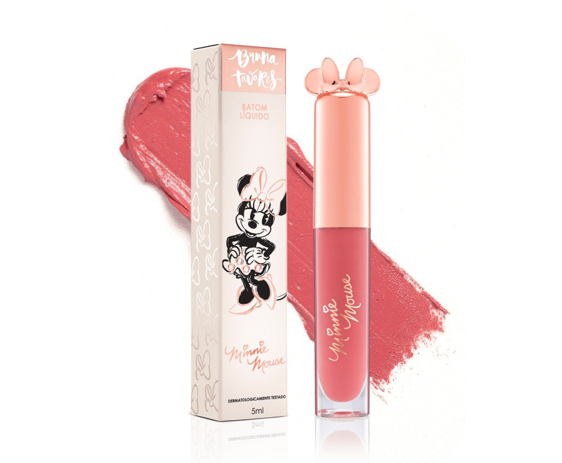 HUG ME BATOM LIQUIDO MINNIE MOUSE - BRUNA TAVARES HUG ME BATOM LIQUIDO MINNIE MOUSE - BRUNA TAVARES