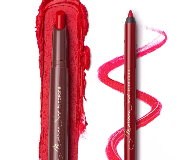 LÁPIS VERMELHO DE CONTORNO LABIAL-LIP LINER MARIANA SAAD   LÁPIS VERMELHO DE CONTORNO LABIAL-LIP LINER MARIANA SAAD