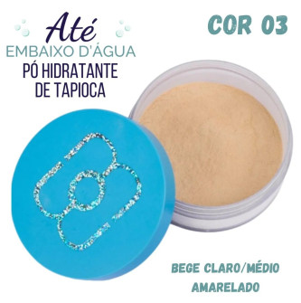 03 PO HIDRATANTE DE TAPIOCA-ATE EM BAIXO DAGUA MARIA MARGARIDA