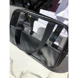 NECESSAIRE MEDIA PRETA 