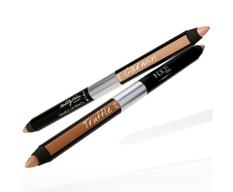TRUFFLE/CARMIN LAPIS BOCA WISH DOUBLE LIP PENCIL TRUFFLE/CARMIN LAPIS BOCA WISH DOUBLE LIP PENCIL