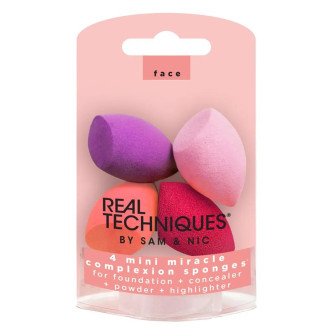 MINI MIRACLE COMPLEXION 4 ESPONJAS - REAL TECHNIQUES