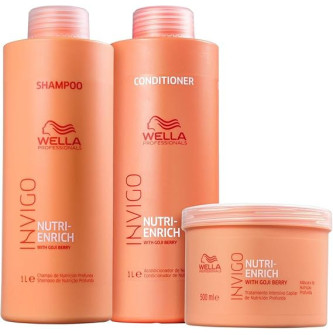 KIT WELLA ENRICH 1L E MASCARA DE 500ML 