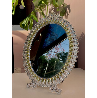 ESPELHO PRINCESA PRATA