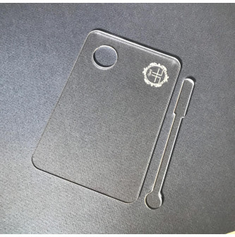 PLACA ACRILICO + MISTURADOR FAND MAKEUP