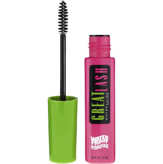 111 VERY BLACK WATERPROOF MASCARA CILIOS GREAT LASH MAYBE