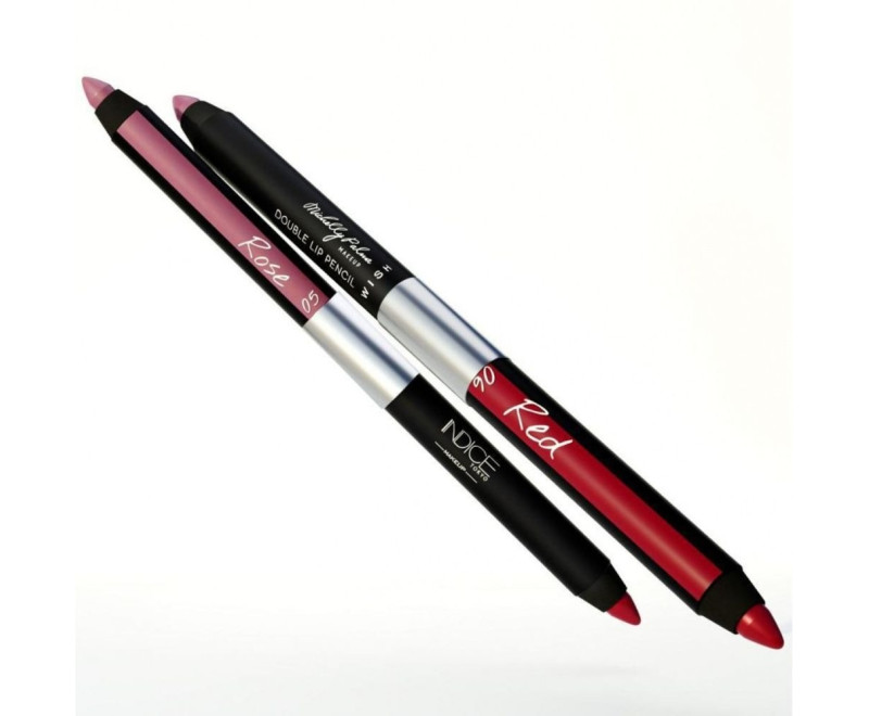 ROSE/RED LAPIS BOCA WISH DOUBLE LIP PENCIL ROSE/RED LAPIS BOCA WISH DOUBLE LIP PENCIL