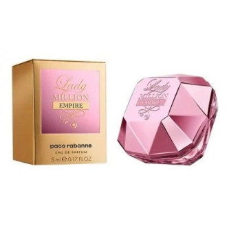 MINIATURA - LADY MILLION EMPIRE EAU PARFUM - 5ML + CHAVEIRO