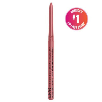 NUDE PINK LIP LINER LAPIS RETRATIL NYX