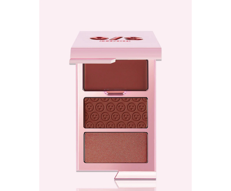 RICH BETCH ONE/SIZE CHEEK CLAPPER TRIO DE BLUSH