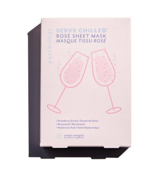 SERVE CHILLED ROSE SHEET MASK - 4 UN - PATCHOLOGY