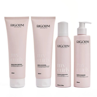 KIT MY CURLY - RIGOLIM HAIR AND CO (4 PRODUTOS)
