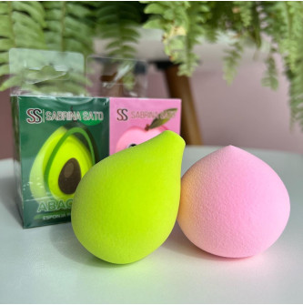 KIT ESPONJA ABACATE/PESSEGO - SABRINA SATO