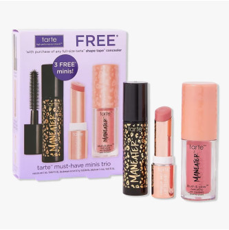 FREE KIT TARTE MINI - RIMEL BATOM E GLOSS