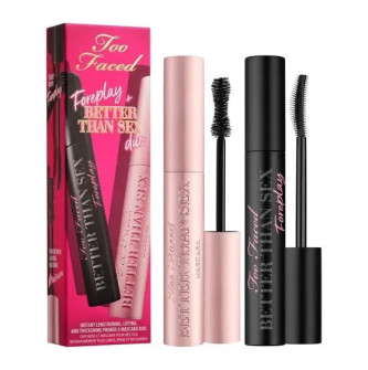 KIT FOREPLAY + BETTER THAN SEX MASCARA CILIOS TOO FACED 2.0