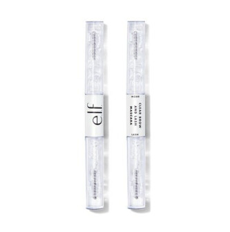 KIT 2 UNIDADES CLEAR BROW E LASH MASCARA ELF
