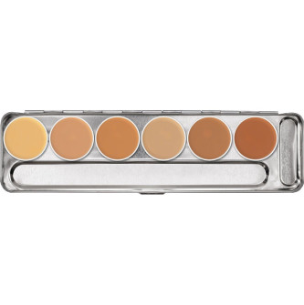 PALETA 6 CORES M DERMACOLOR KRYOLAN