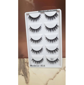 CARTELA DE CÍLIOS H16